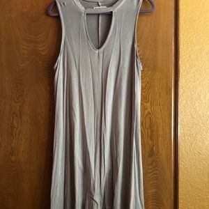 Gray Casual Dress